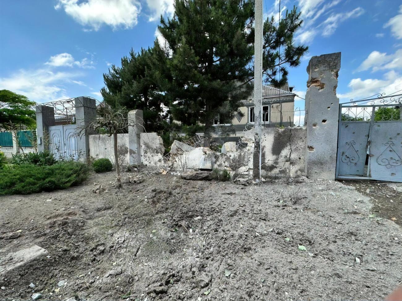 Оккупанты обстреляли Белозерку из артиллерии