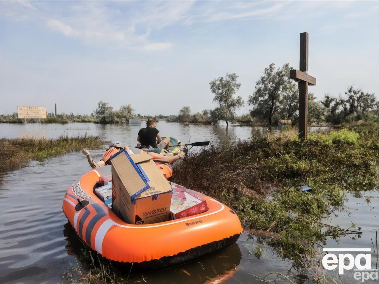 Госэкоинспекция уточнила слова своего представителя о санэпидобстановке на затопленном юге Украины