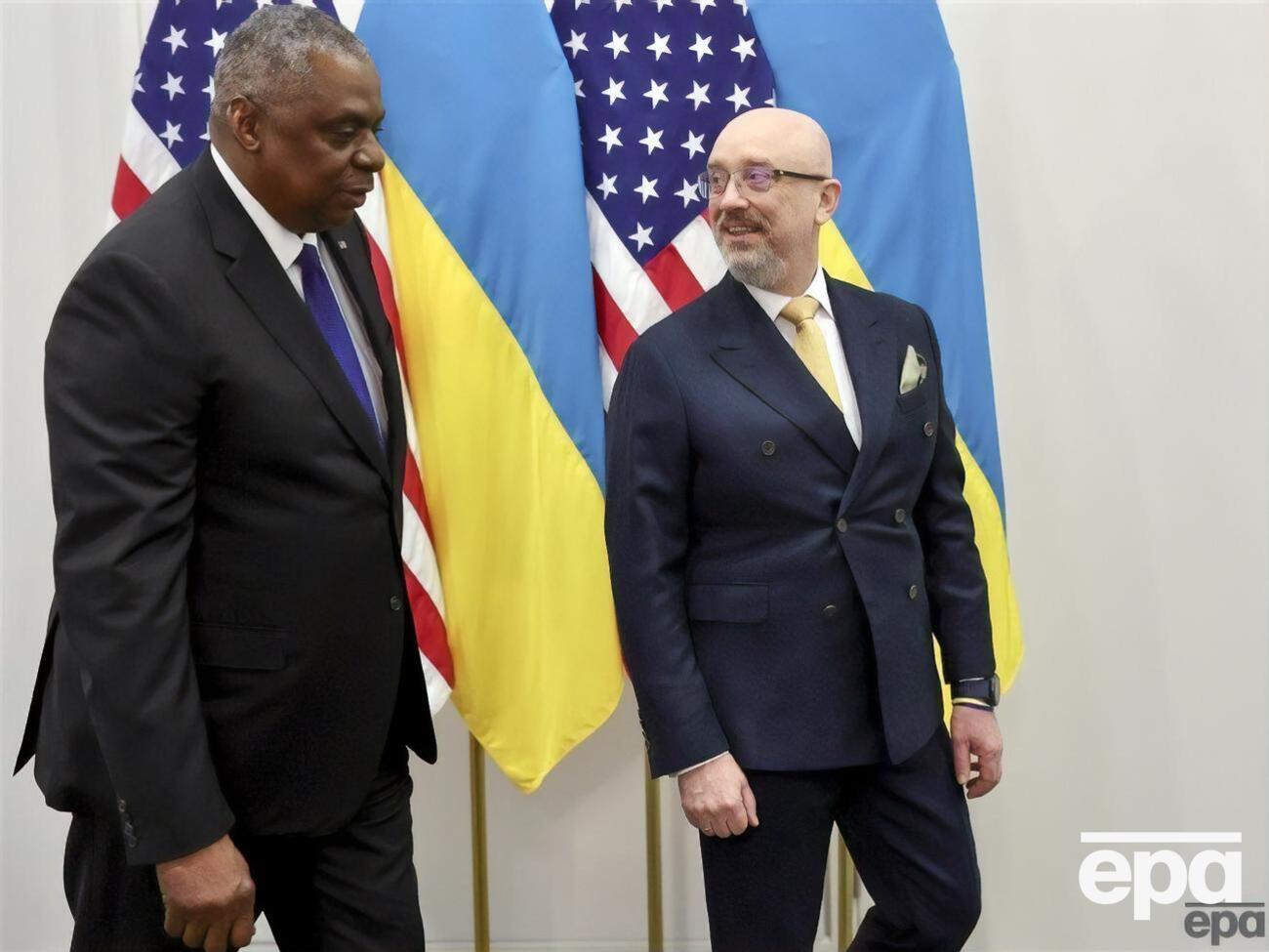 Остин и Резников обсудили ситуацию на передовой в войне РФ против Украины