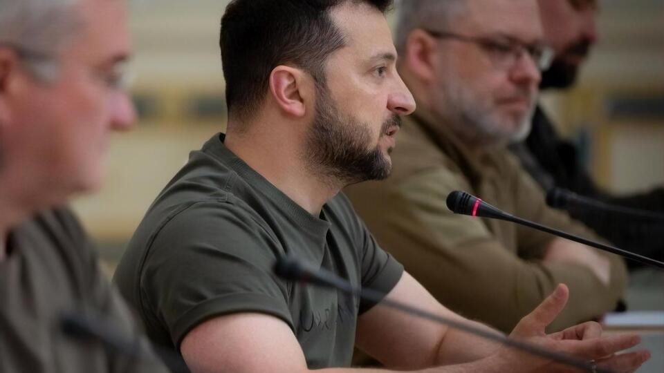 Зеленский встречался с Гросси в Киеве