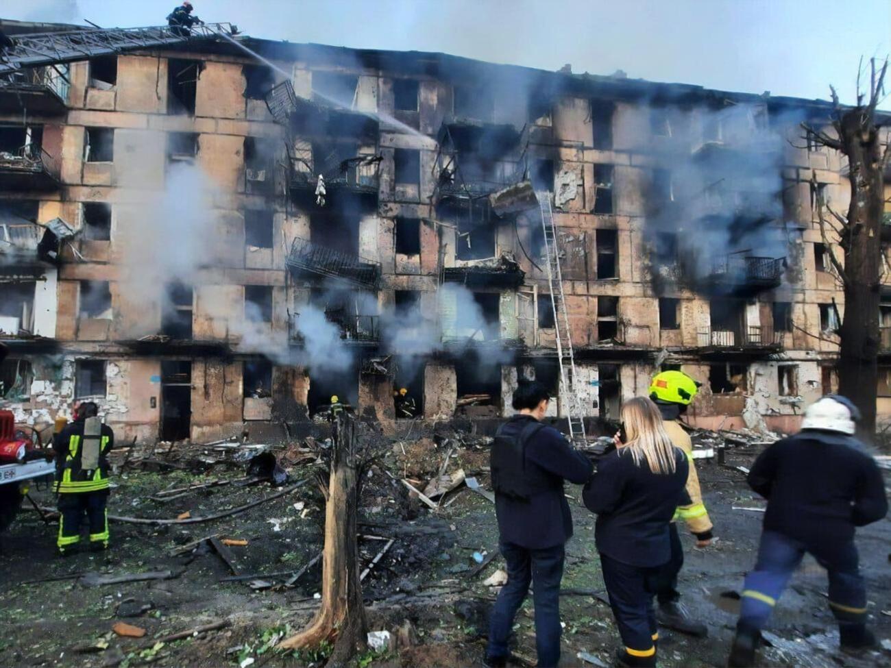 Оккупанты обстреляли Кривой Рог в ночь на 13 июня