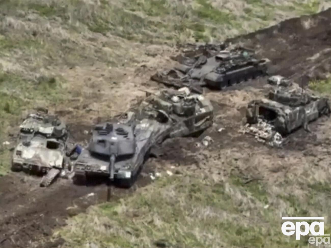 Российские источники распространяют фото и видео с подбитой западной техникой ВСУ, но в Пентагоне заявили, что не все из них могут подтвердить