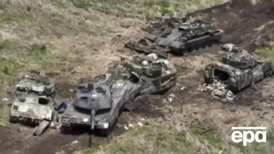 Российские источники распространяют фото и видео с подбитой западной техникой ВСУ, но в Пентагоне заявили, что не все из них могут подтвердить