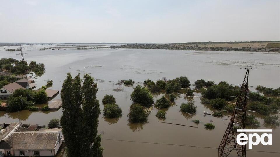 На лівому березі Херсонської області повідомляють про велику кількість загиблих через затоплення