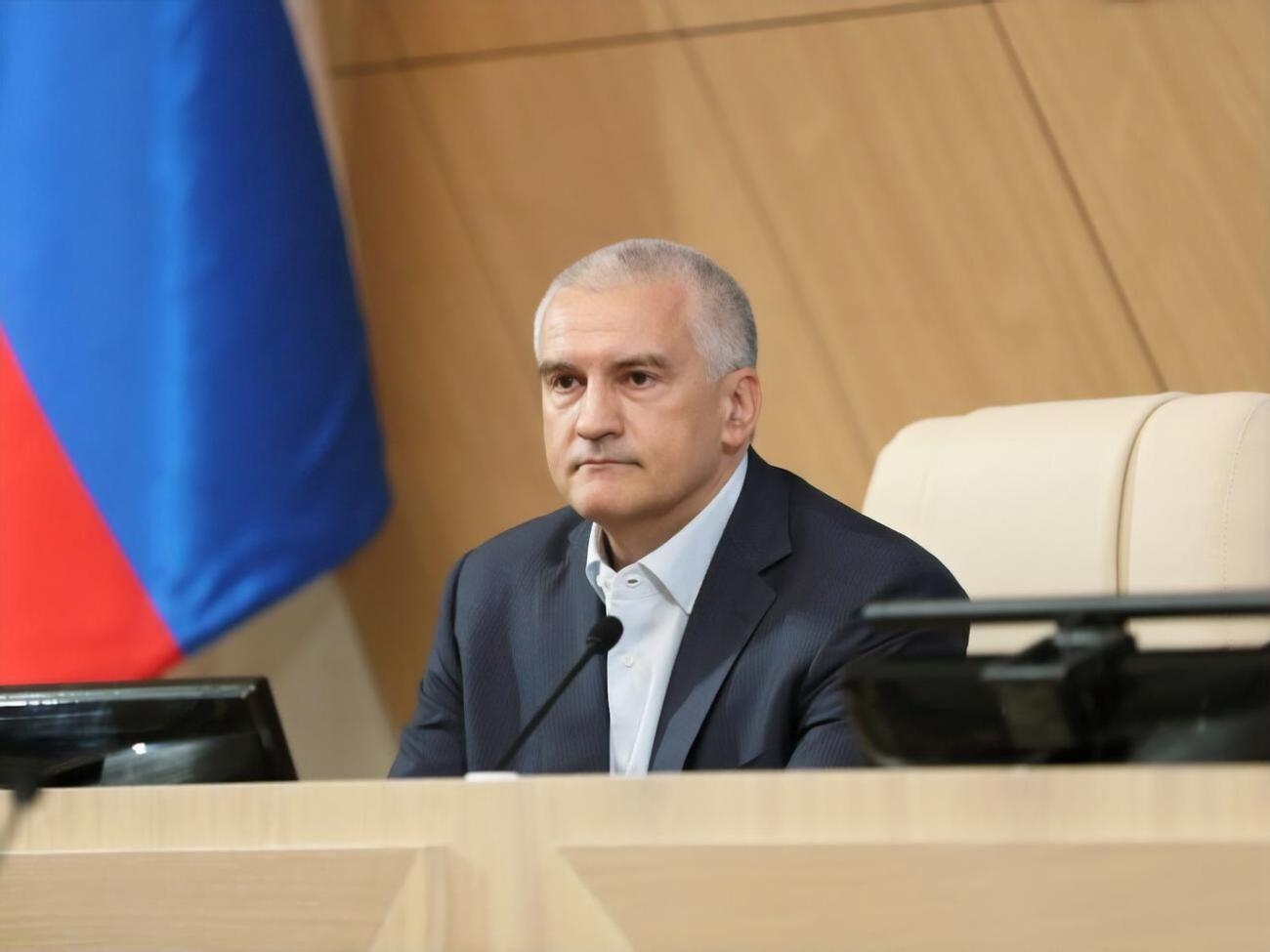 Аксенов сообщил о беспилотниках, зафиксированных в Крыму