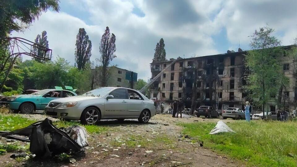Российские оккупанты минувшей ночью нанесли очередной ракетный удар по Кривому Рогу