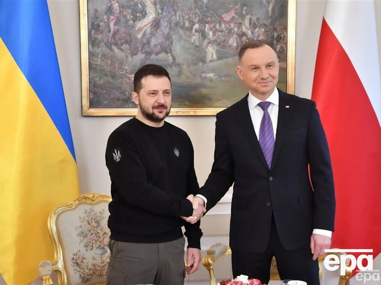 Зеленський і Дуда обговорили ситуацію на полі бою та потреби українських захисників