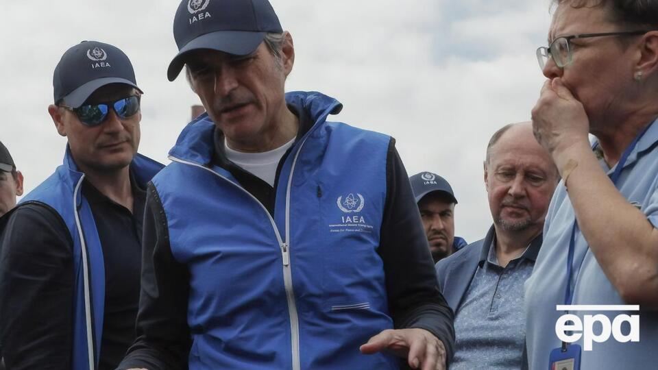 Гроссі прибув на Запорізьку АЕС сьогодні