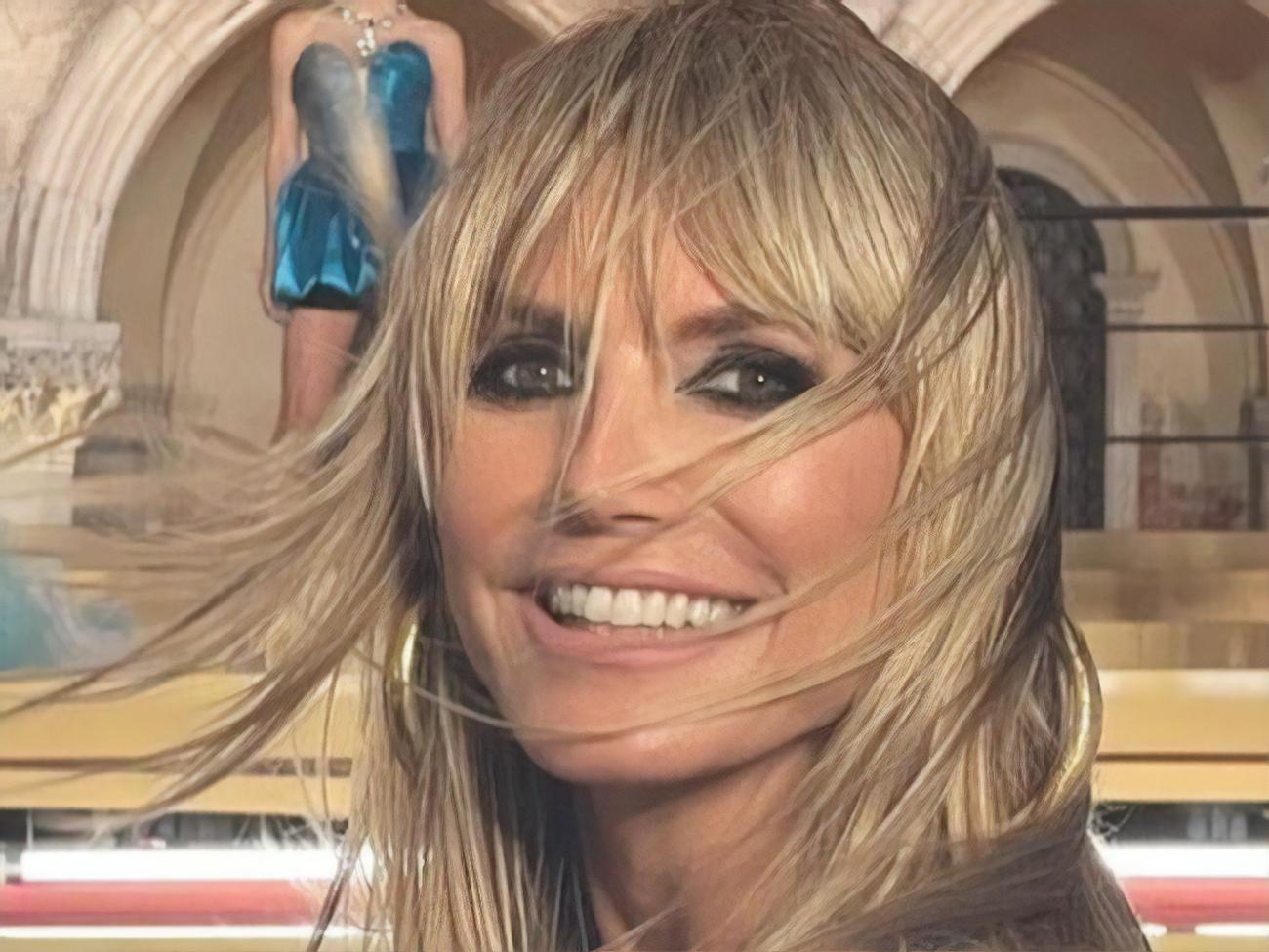 Клум продемонстрировала фигуру