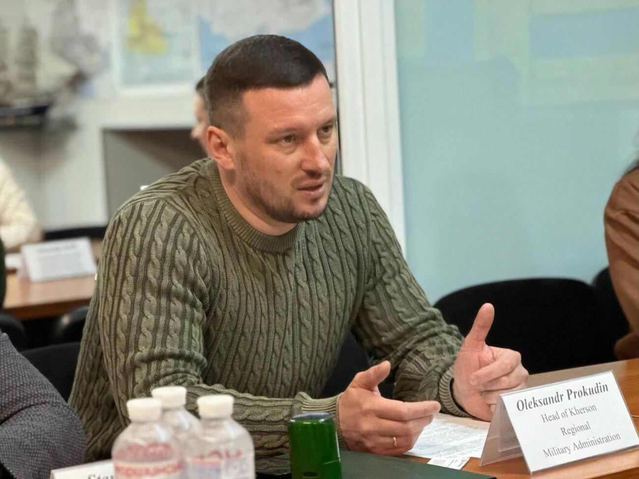 Прокудин сообщил об обстреле Новоберислава