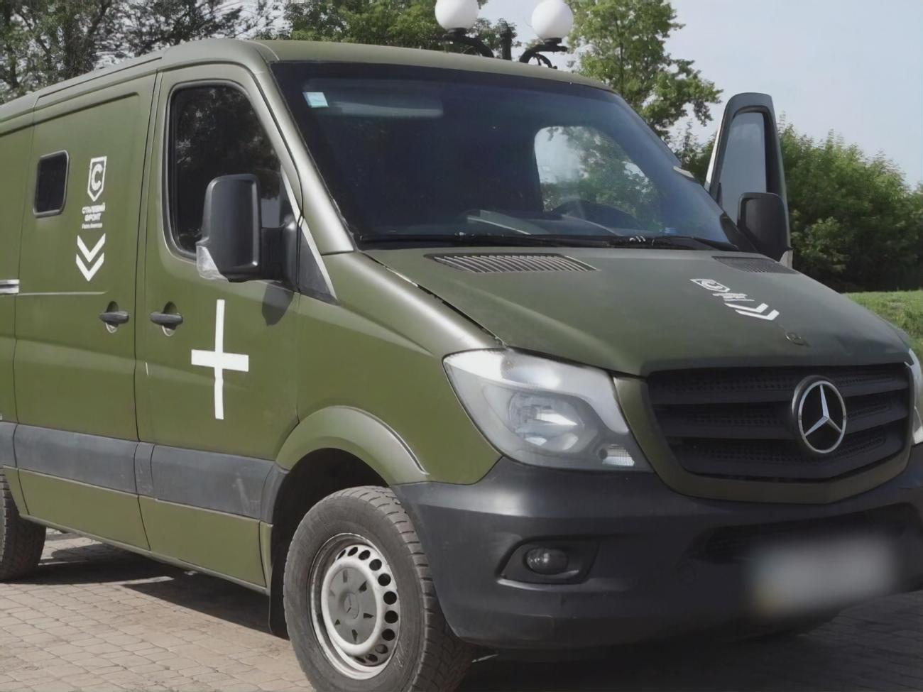 Автомобіль передали 36-й окремій бригаді морської піхоти імені контрадмірала Михайла Білинського