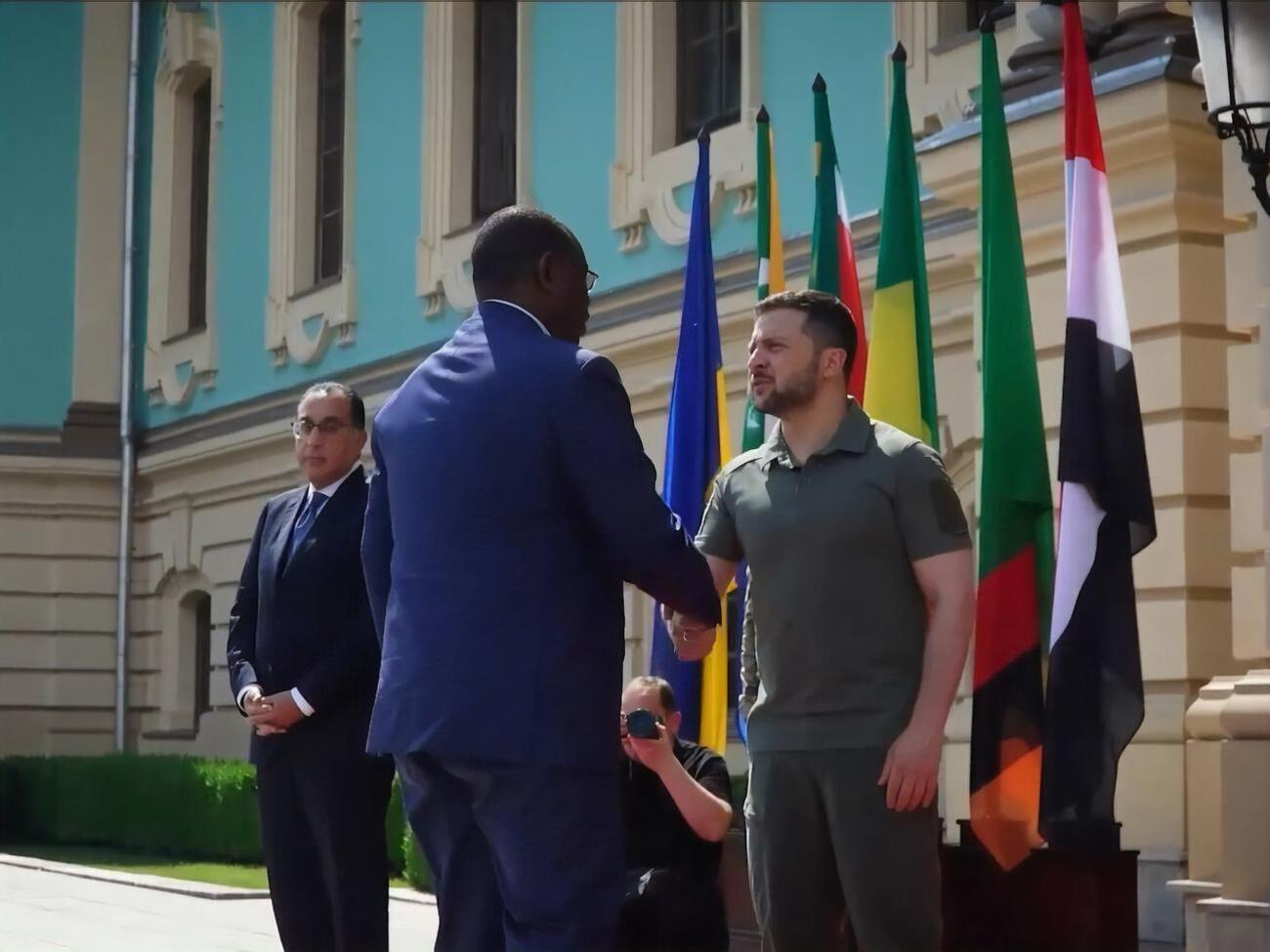 Зеленський 16 червня в Києві провів зустріч із лідерами африканських держав