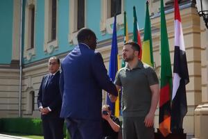 Зеленский 16 июня в Киеве провел встречу с лидерами африканских государств