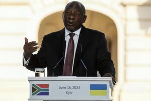 Рамафоса отметил, что африканские лидеры "никогда не думали", что их визит в Украину и РФ "приведет к немедленным результатам"