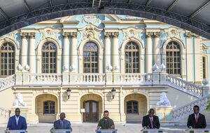 Зеленський 16 червня в Києві провів зустріч із лідерами африканських країн