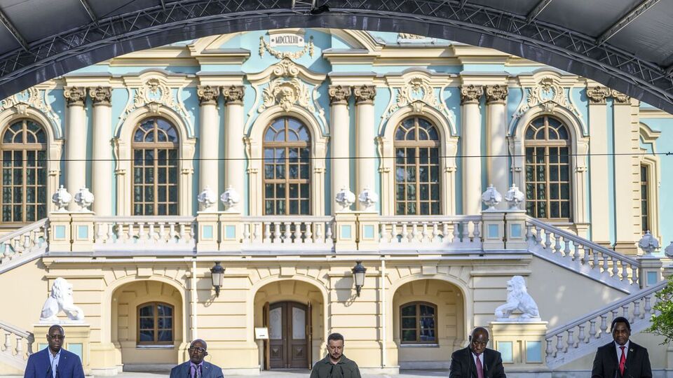 Зеленський 16 червня в Києві провів зустріч із лідерами африканських країн