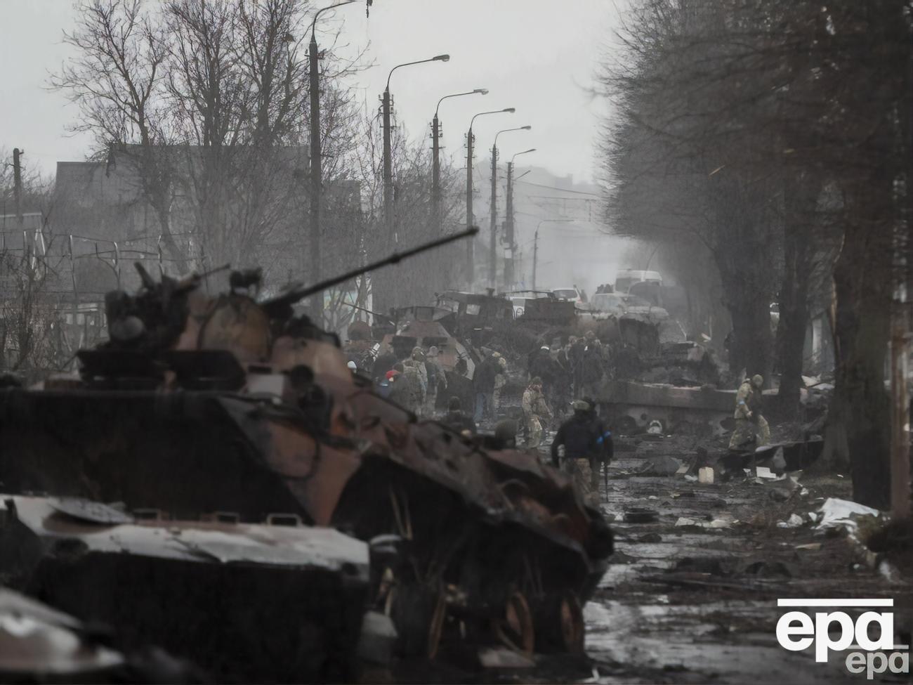 Жертвами оккупации Бучи стали около 1400 человек, говорил Зеленский