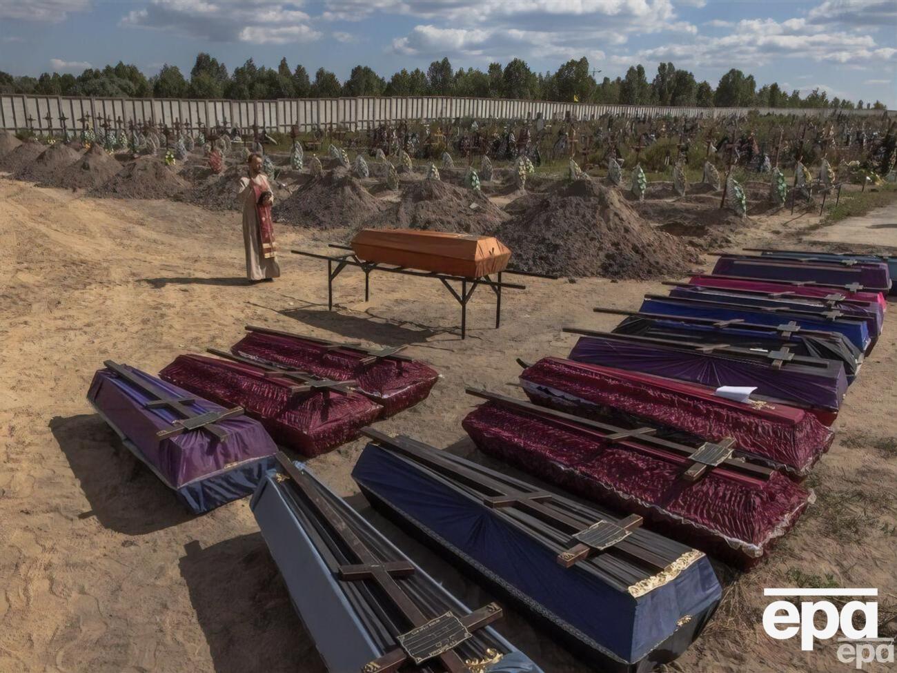 После деоккупации Киевской области были найдены сотни тел погибших жителей