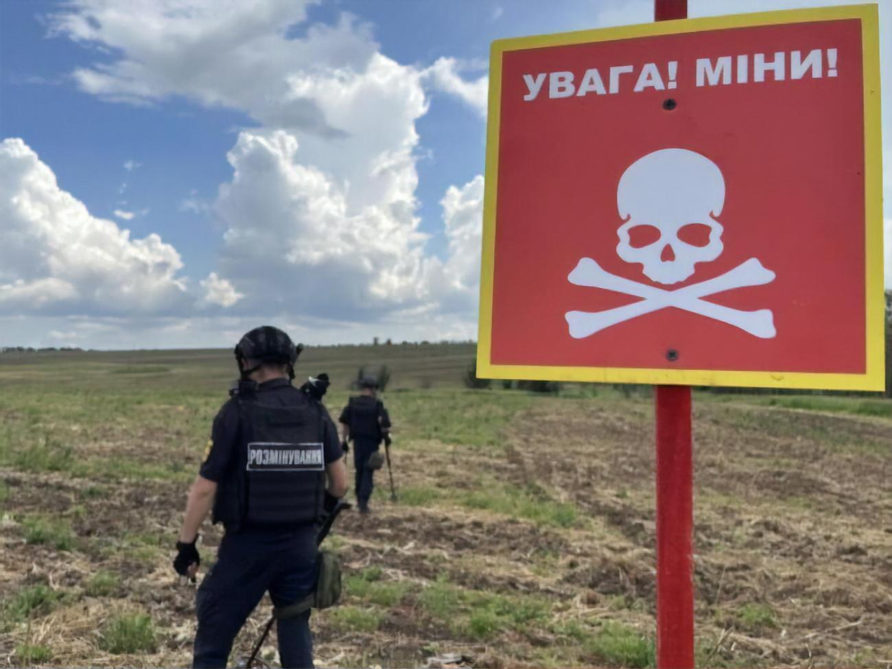 Найзабрудненіші мінами в Україні&nbsp;&ndash; Харківська та Херсонська області, зазначали у ДСНС