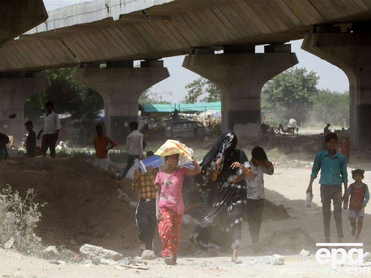 Температура в Индии превысила сезонную норму