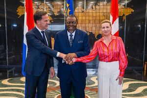 Фредериксен отметила, что находится в Намибии