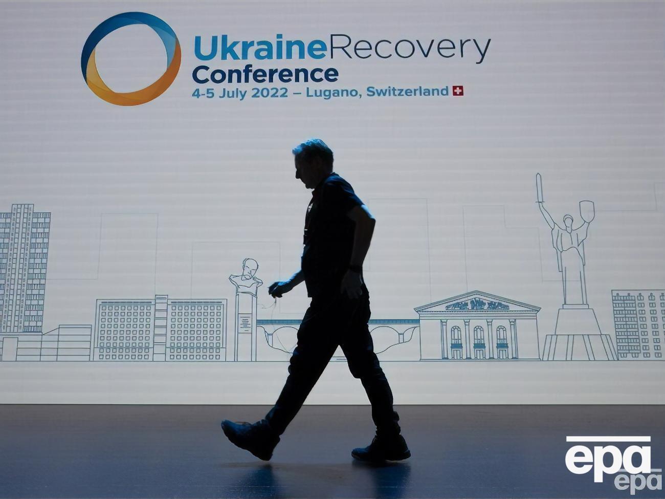 В прошлом году конференция по восстановлению Украины прошла в Швейцарии