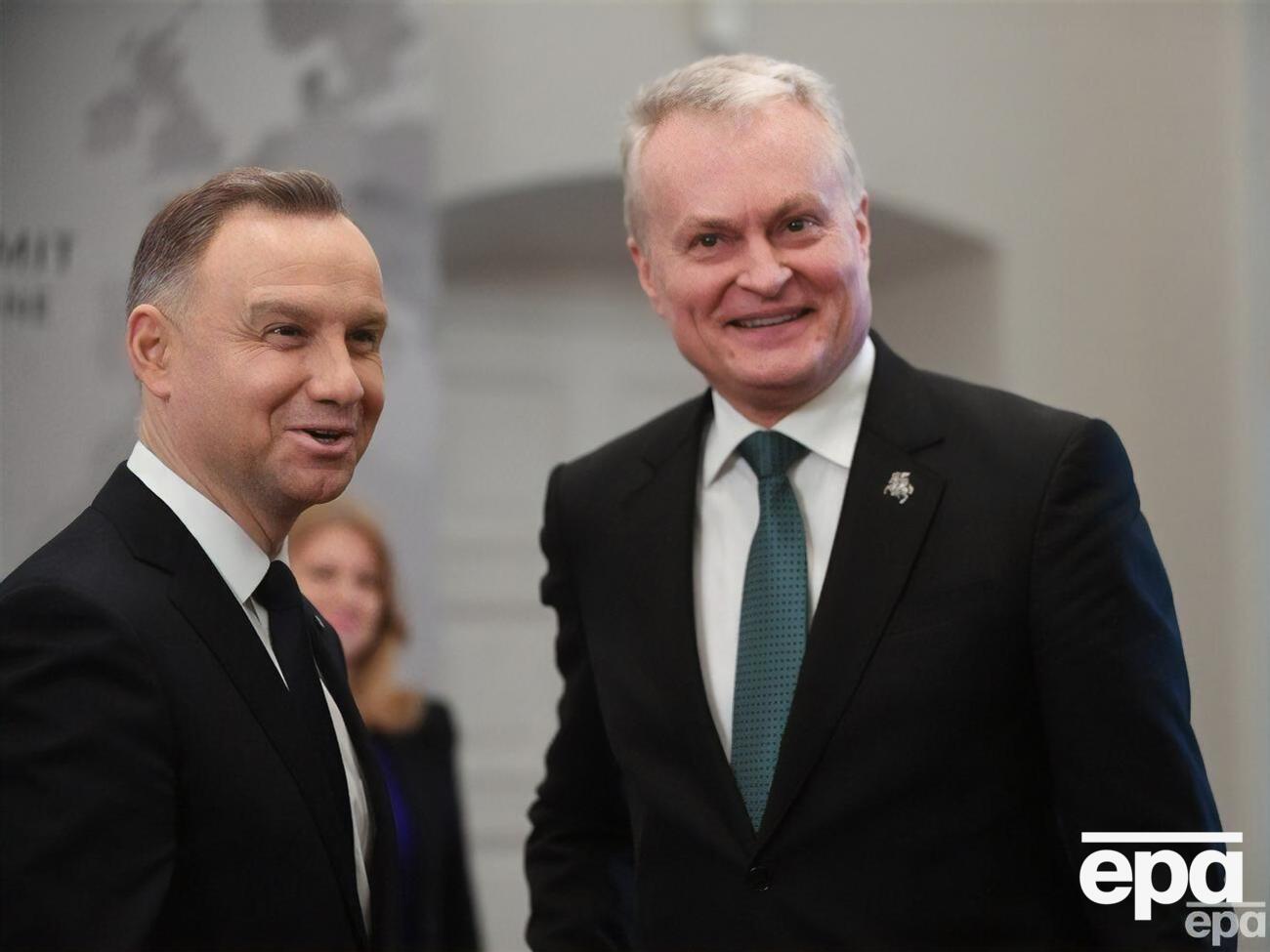 Дуда й Науседа обговорюють як ротаційні, так і постійні моделі військової співпраці, сказав президент Литви