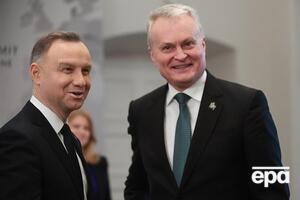 Дуда и Науседа обсуждают как ротационные, так и постоянные модели военного сотрудничества, сказал президент Литвы