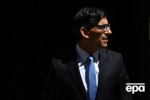 Сунак зазначив, що Великобританія підтримує Україну