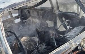 Федоров показал взорванный автомобиль