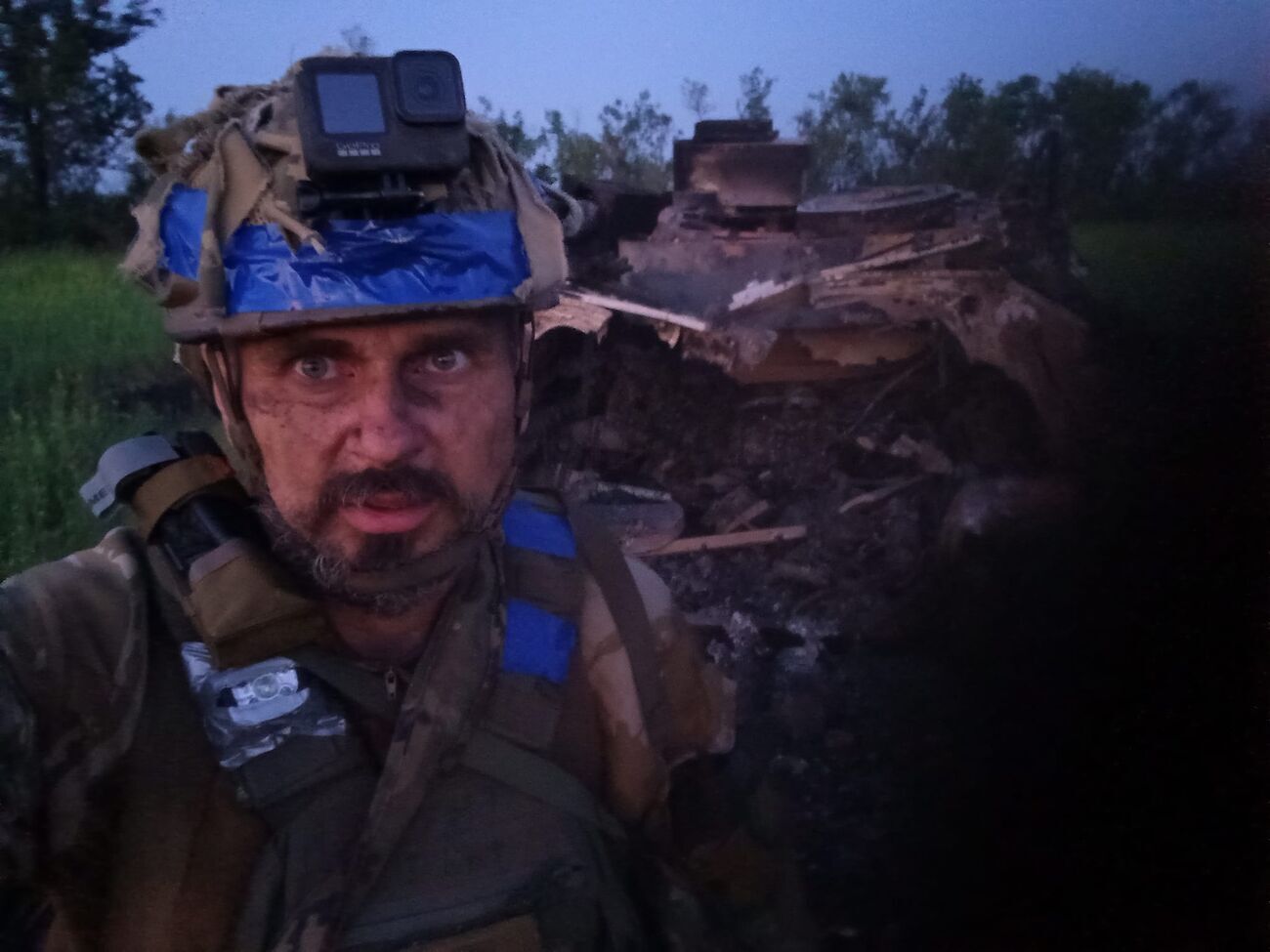 Сенцов: Ми зайняли визначений нашій роті рубіж, хоча й понесли втрати