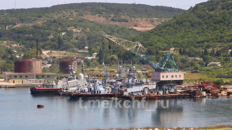 Окупанти, імовірно, відправили захоплені катери, корвети й тральники на суднообробну базу в Інкермані
