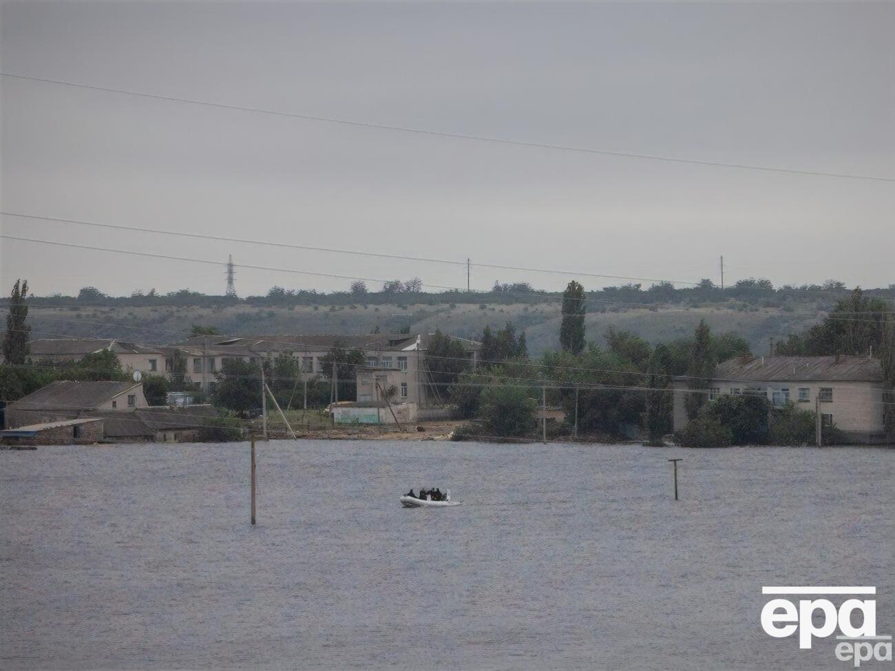 После подрыва РФ Каховской ГЭС затопленным остается 21 населенный пункт в Херсонской области, рассказали в ОВА