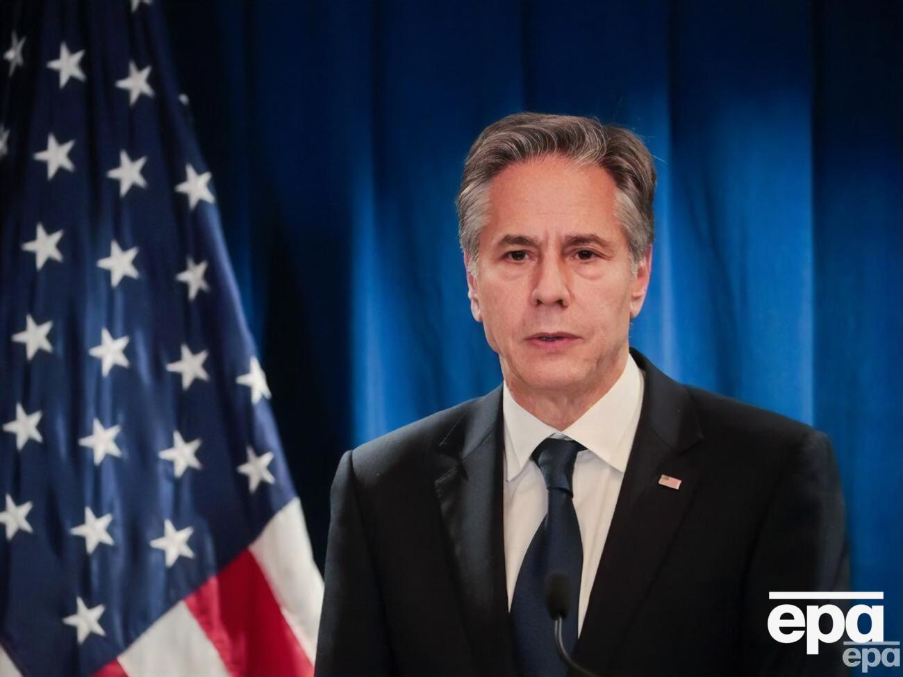Блінкен наголосив, що США підтримуватимуть Україну стільки, скільки буде потрібно