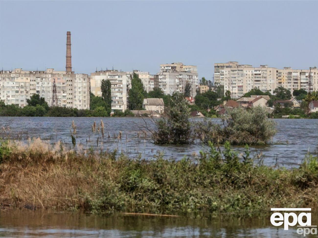В результате подрыва Каховской ГЭС были затоплены тысячи домов