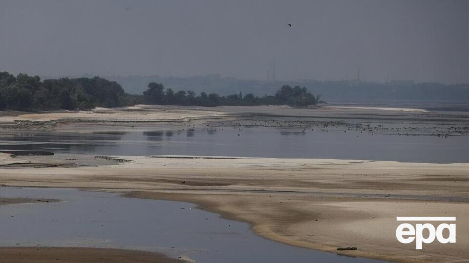 ГЭС оккупанты подорвали 6 июня, после чего начался слив воды из водохранилища