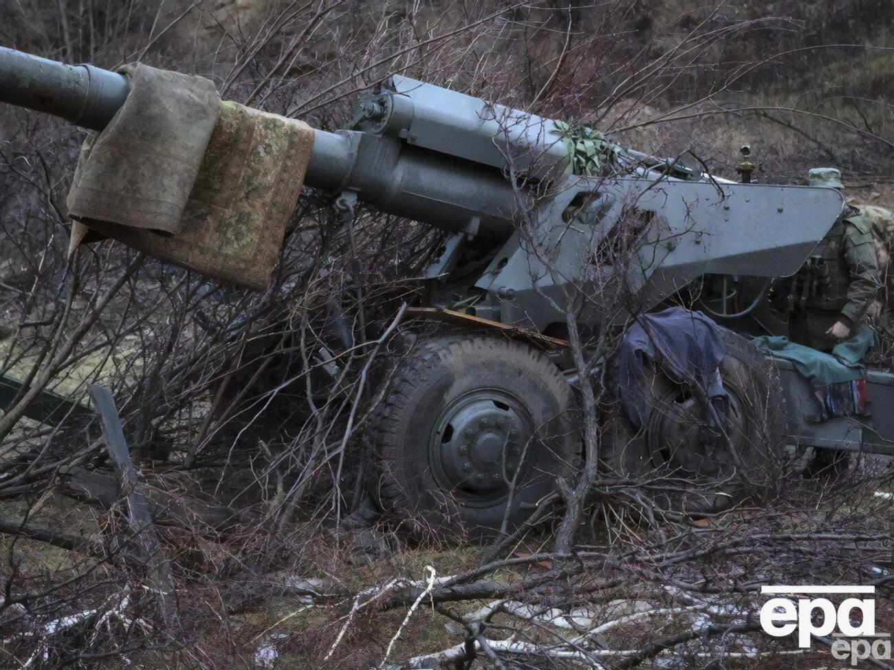 Серед ураженої на таврійському напрямку техніки окупантів &ndash; САУ "Гіацинт" (на знімку)
