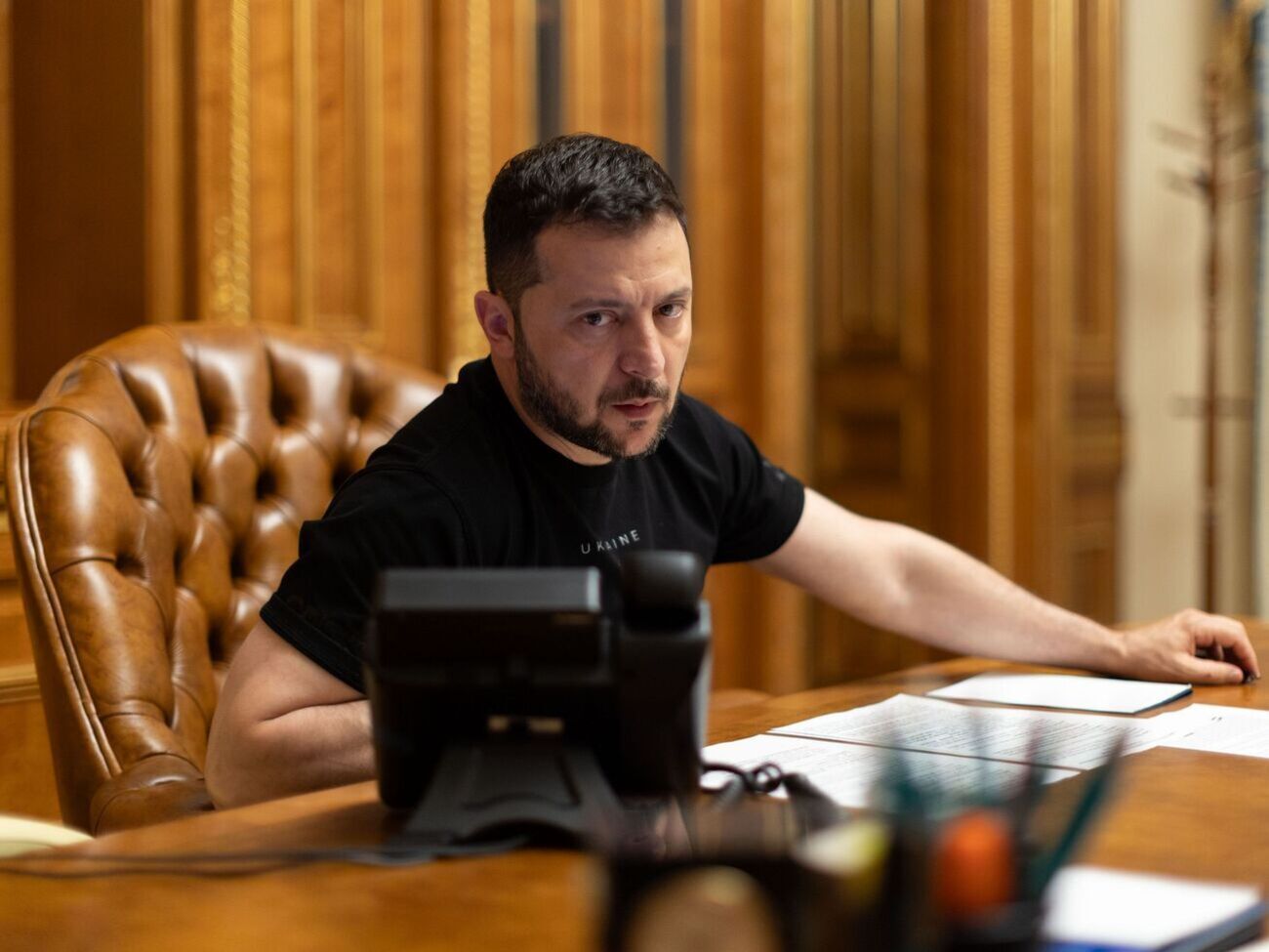 Зеленский (на фото) "очень ровно и взвешенно" отнесся к&nbsp;задержанию Князева, отметил директор НАБУ