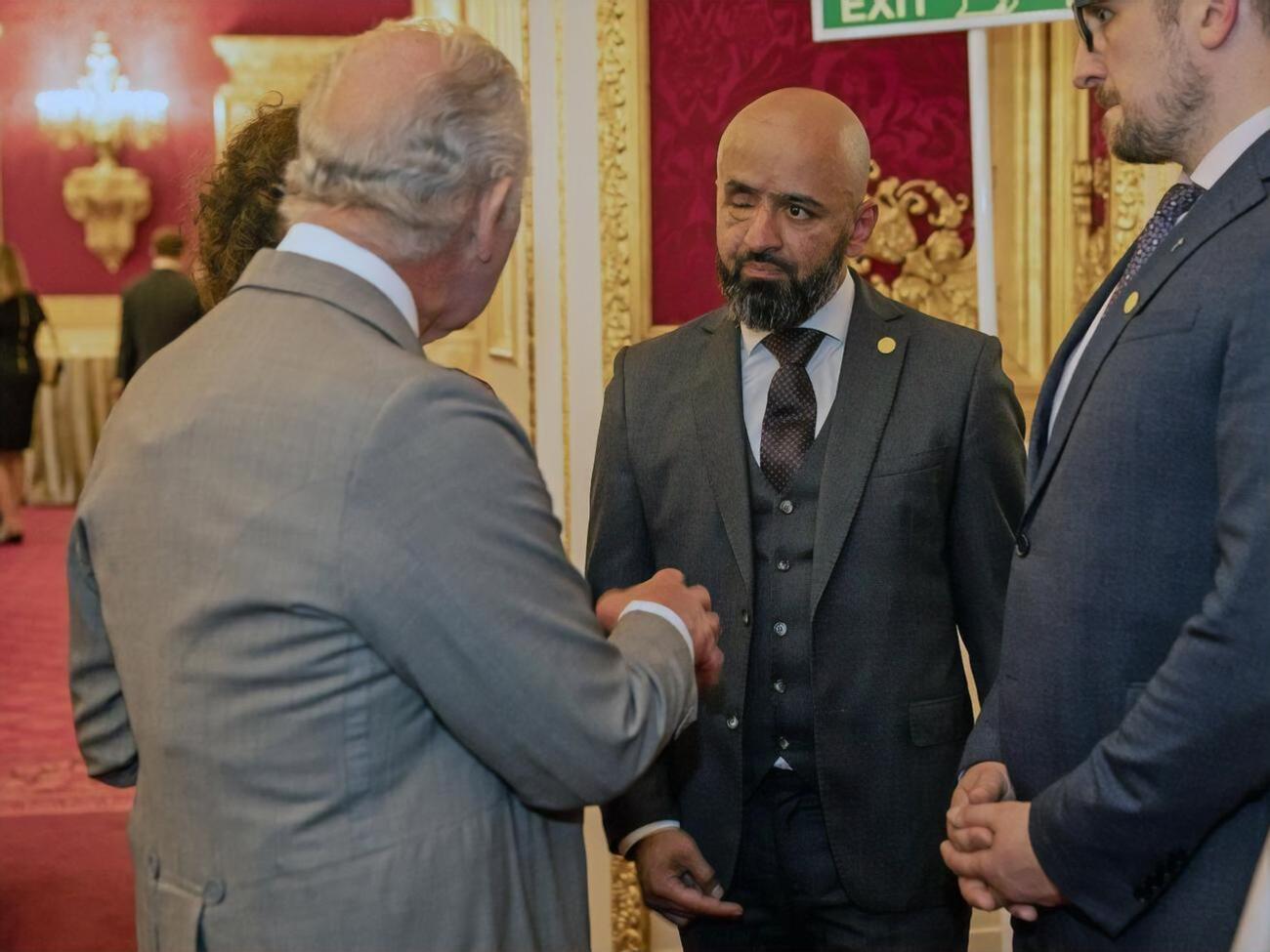 Масі Найєм відвідав офіційний прийом короля для іноземних делегацій