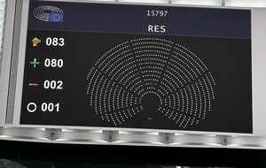 Резолюцию поддержали 80 парламентариев из 83 голосовавших
