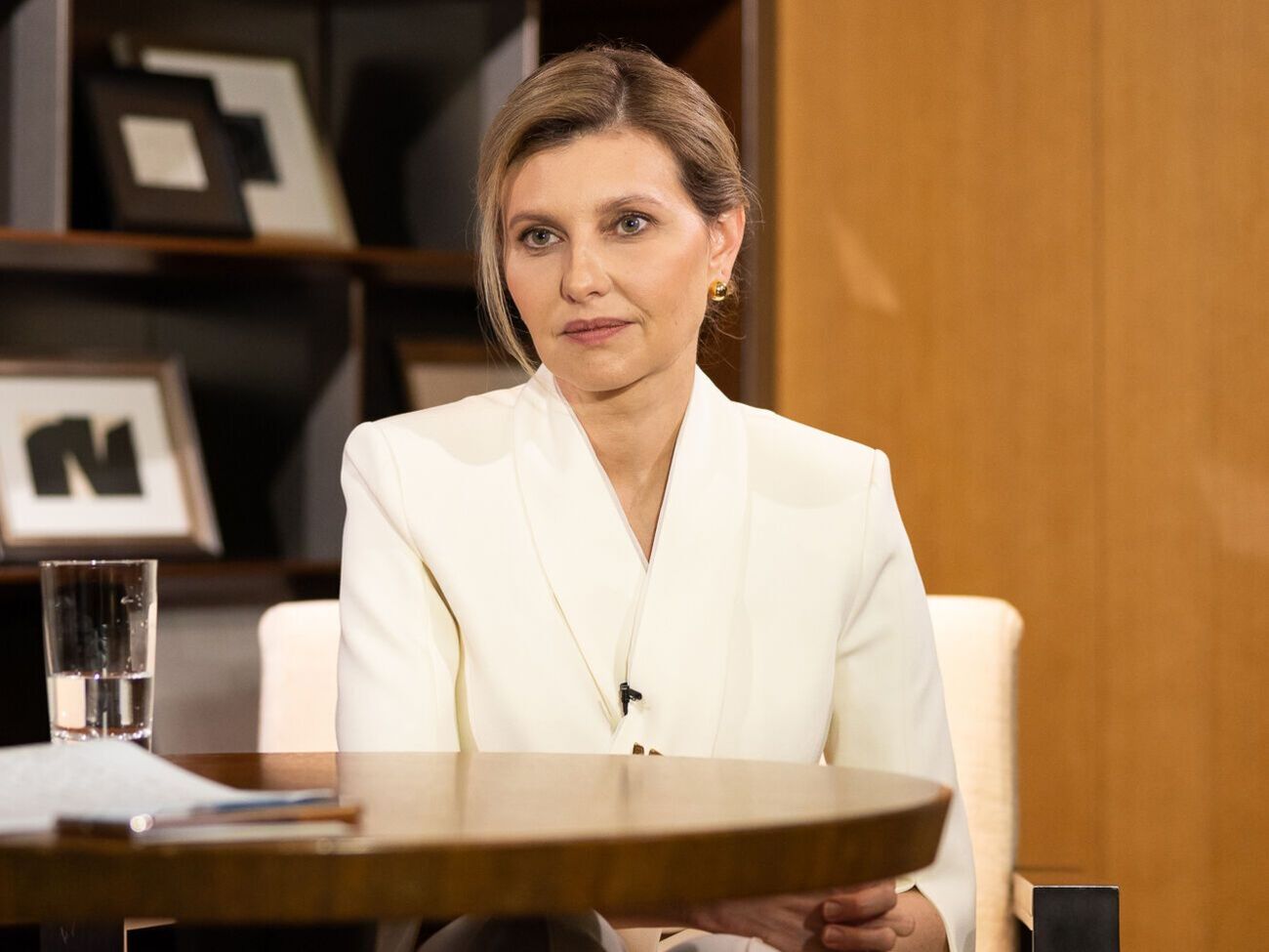 Дружина Зеленського зізналася, що може побачитися із чоловіком в офісі під час обіду