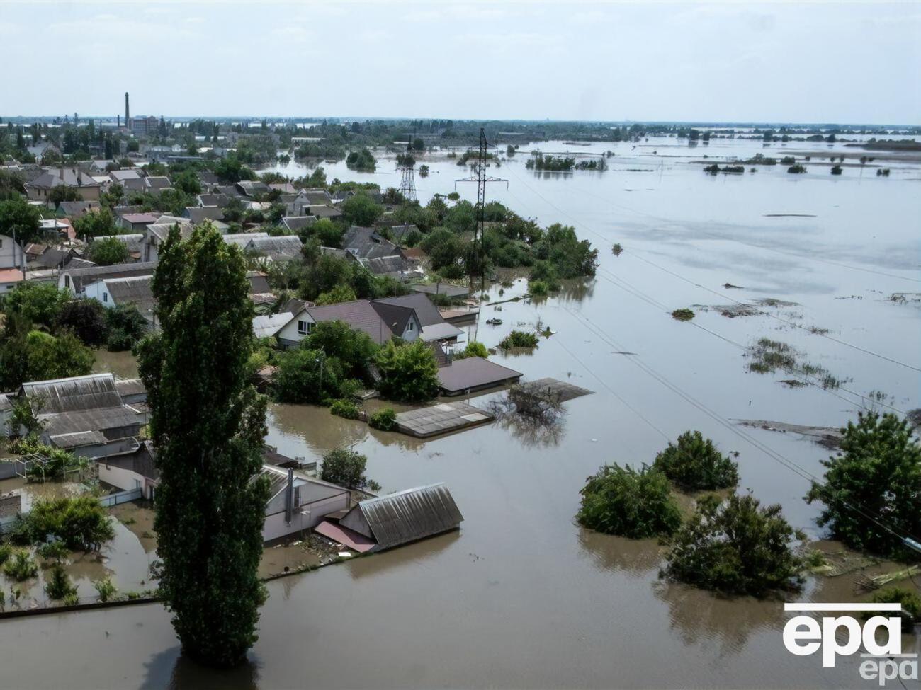 У Херсонській області залишаються підтопленими 20 населених пунктів