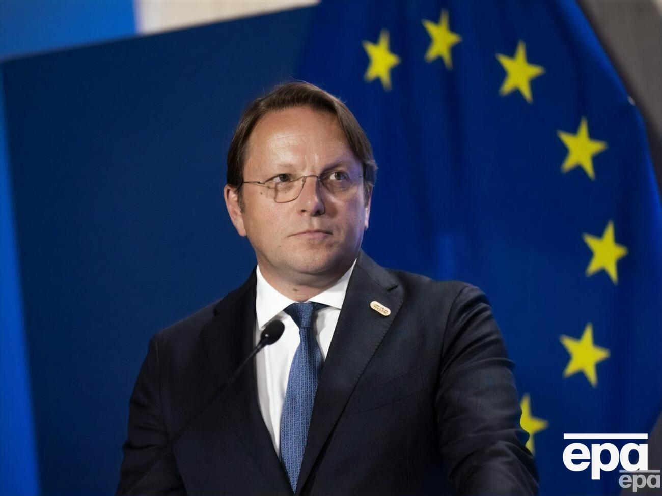 Вархейи заявил, что Украина добилась "хорошего прогресса" по двум из семи поставленных ЕС условий