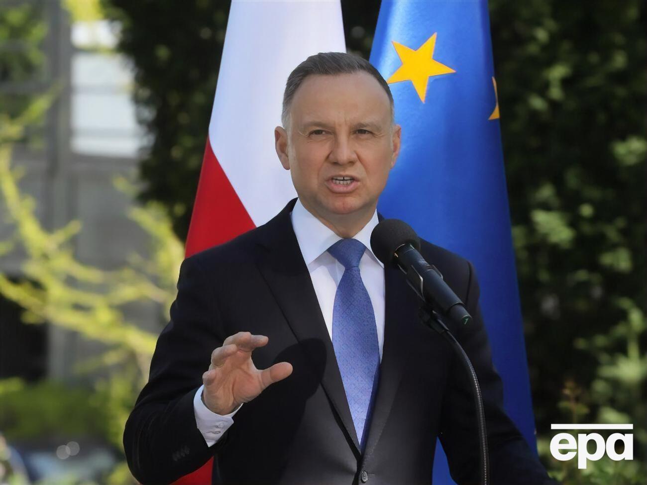 Дуда рассказал о помощи Польши Украине