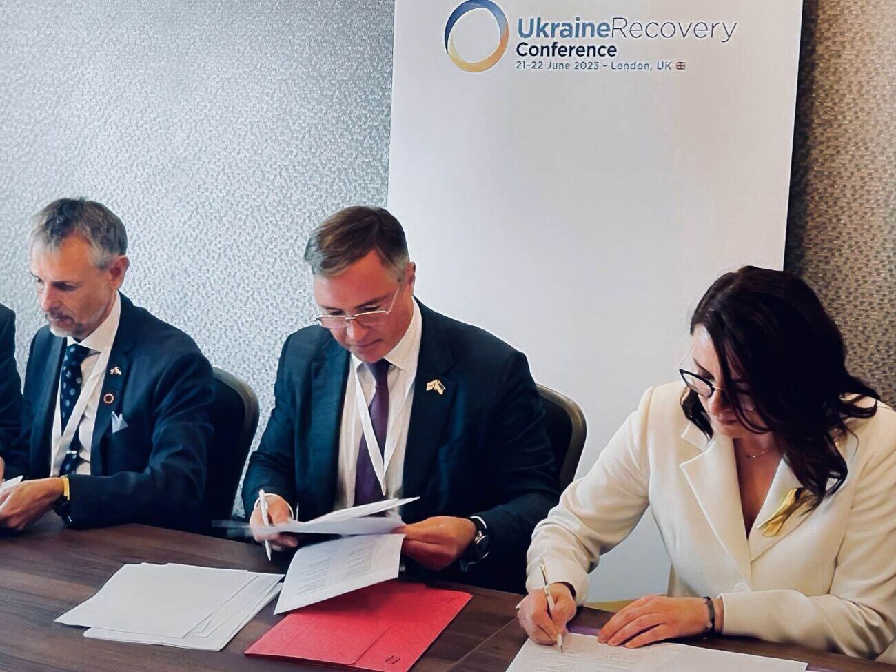 На конференції Ukraine Recovery Conference підписали меморандум про платформу