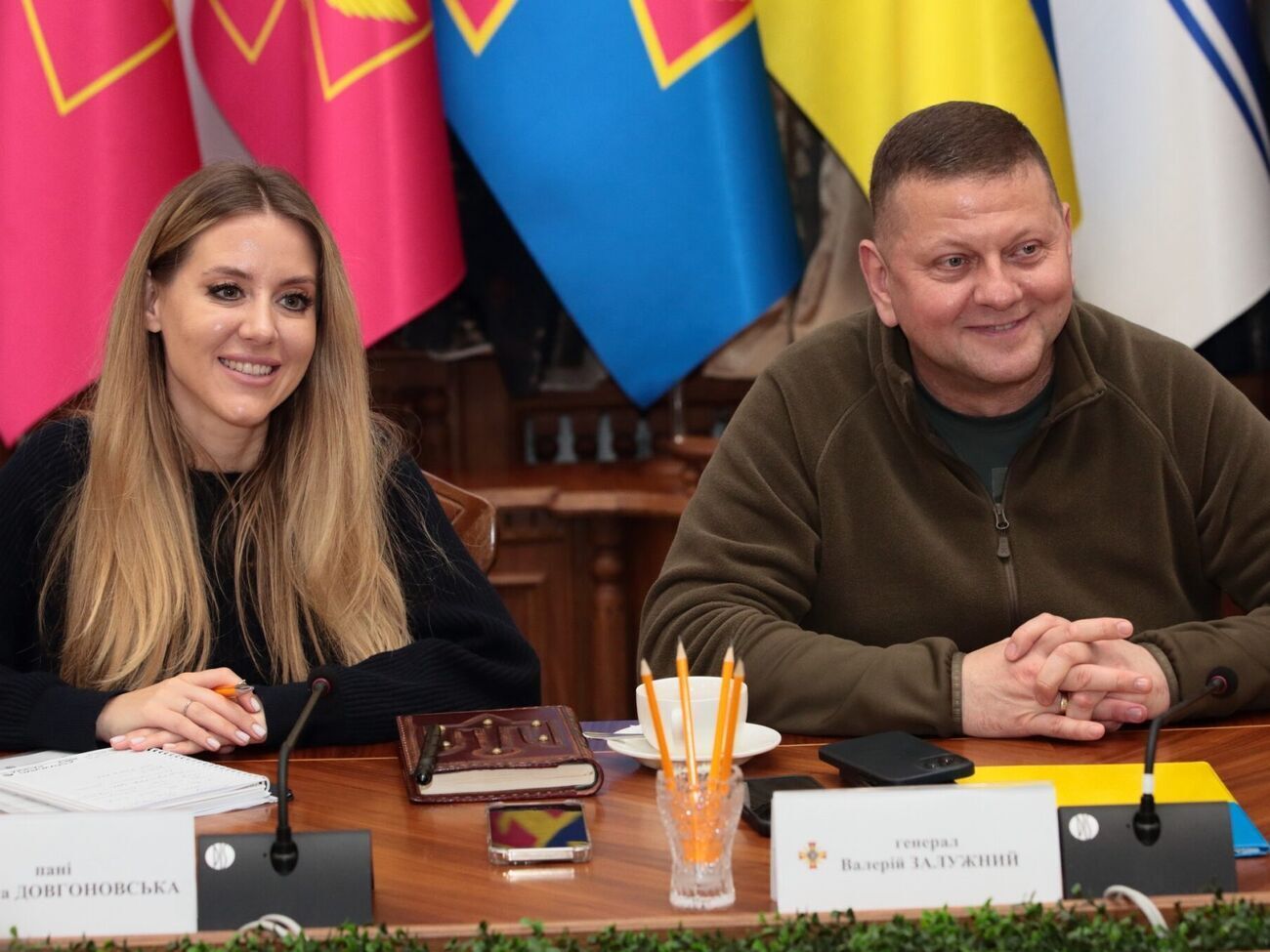 Долгоновська про Залужного: Валерій Федорович насправді добрий, відкритий, приязний, із класним почуттям гумору