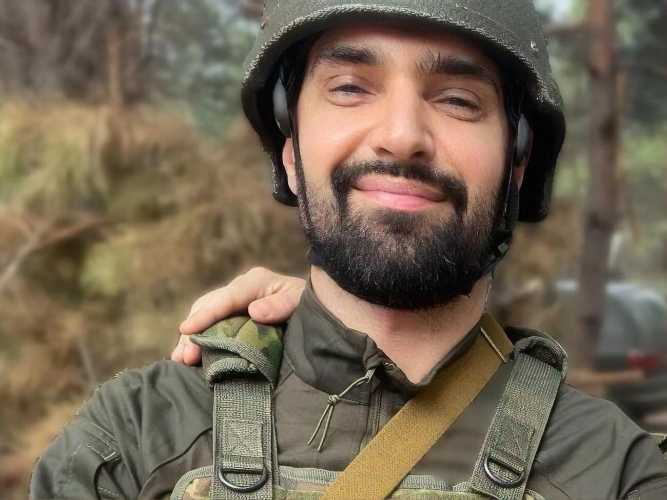 Козловський служить у бригаді швидкого реагування Національної гвардії України "Рубіж"