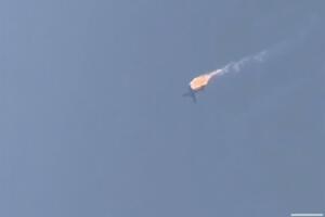 В результате столкновений был сбит самолет армии РФ