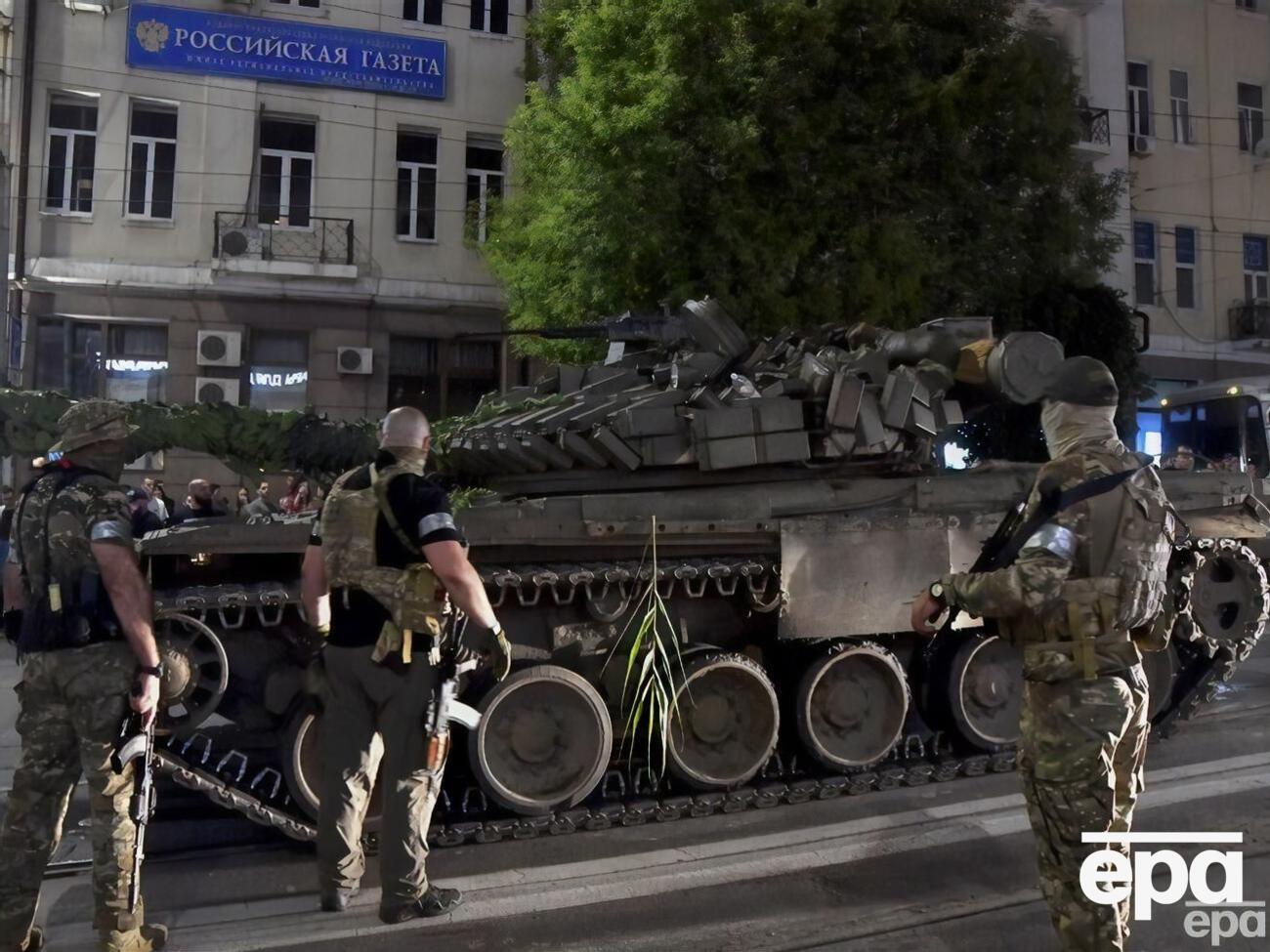 Пригожин повідомляв, що вагнерівці взяли під контроль усі військові об'єкти Ростова-на-Дону