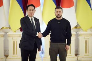 У березні 2023 року Кісіда приїжджав в Україну й обговорював із Зеленським військову допомогу Україні